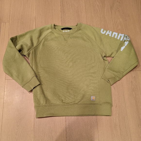 Carhartt Tops - Carhartt Green Crewneck